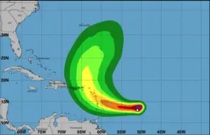 Tropical storm Tammy
