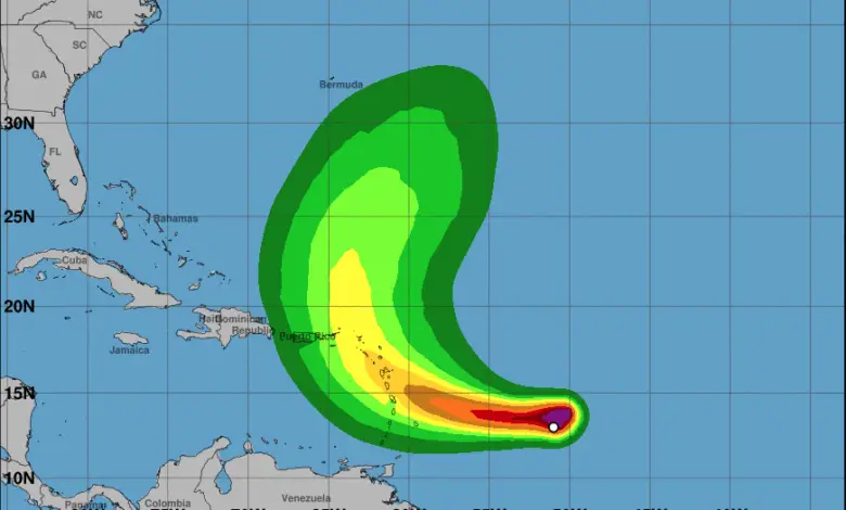 Tropical storm Tammy